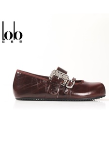Mocassins à double bouton pour <span class=keywords><strong>femme</strong></span>, version coréenne printemps 2026, à porter avec des chaussures simples élégantes et fluides, idéales pour le printemps - Product Image 1