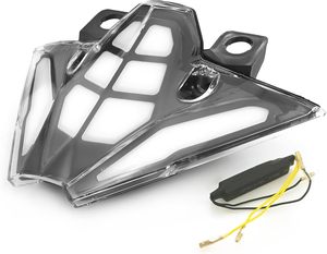 Z500 мотоцикл модифицированный гоночный светодиодный задний фонарь совместим с Kawasaki Ninja500 Z500 EX500 поворотник светодиодный стоп-сигнал 2024-2025 - Product Image 4