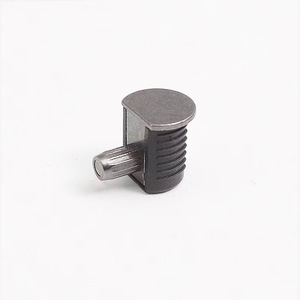 12mm Semi Circular Shelf Support With Pin <b>Plastic</b> Nylon Zinc Alloy Cabinet Wardrobe Connector For Furniture Assembly - Product Image 3