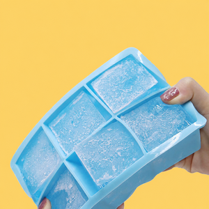 Stampo in Silicone per Cubetti di Ghiaccio Multi Cavità, 6/8/15 Griglie, Grado Alimentare, Facile da Rilasciare, con Coperchio, per Whisky, Cocktail e Bevande - Product Image 2