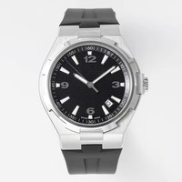 Montre de sport de luxe pour homme, style classique de designer, acier inoxydable 316L, cadran texturé argenté, date, luminescent, automatique, mécanique