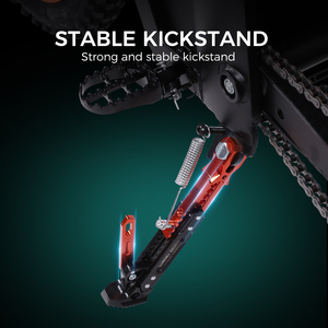 Moto électrique américaine 3000W sans balais, batterie lithium 48V 30Ah, <span class=keywords><strong>14</strong></span> <span class=keywords><strong>pouces</strong></span>, 3 vitesses, suspension intégrale, VTT électrique pour adultes - Product Image 5