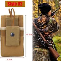 Tactique Molle Radio Talkie Walkie Pouch Magazine Taille Sac Titulaire Pack Airsoft Chasse Camping Interphone Sac