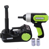 Kit de cric de voiture électrique efficace 12V Ascenseur automatique hydraulique de 5 tonnes avec clé Cric de voiture à levage rapide