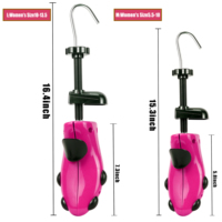 Embauchoirs durables réglables en longueur et en largeur pour l'entretien professionnel des chaussures, outil de soulagement des hallux valgus, ensemble de haute qualité