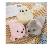 Boneka Hewan Laut Lucu Berbagai Ukuran, Super Lembut, Isi Kapas PP, Hadiah Ulang Tahun/Hari Raya untuk Pasangan, Mainan Hiasan yang Menenangkan