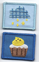 Petits patchs de broderie personnalisés pour vêtements Applique