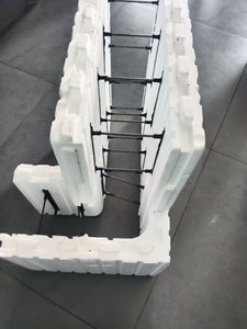 Khối insulatedconcrete hình thức icf bloque tiết kiệm năng <span class=keywords><strong>l</strong></span>ượng khối Hot Bán cao qualitychina giá rẻ icf khối cho xây dựng bọt - Product Image 2