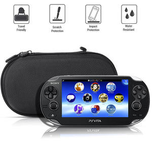 Funda Estuche Portátil de Viaje con Cremallera Compatible con Consola de Juegos Sony <span class=keywords><strong>PSVita</strong></span> <span class=keywords><strong>1000</strong></span> 2000 (Negro) - Product Image 4