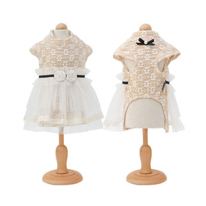 New <strong>Graceful</strong> Spring Summer <strong>Pet</strong> Clothes Dog Flower Dress - Product Image 2