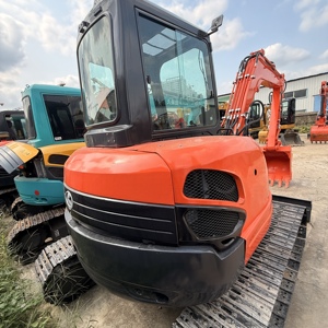 Mini-excavatrice hydraulique compacte Kubota U40 d'occasion de 4 tonnes, pré-inspectée, pour vergers et travaux de construction urbaine - Product Image 1