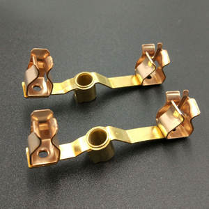Di alta qualità su misura presa di alimentazione molla di rame terminale di collegamento in ottone che timbra materiale in acciaio modello numero stampo - Product Image 3
