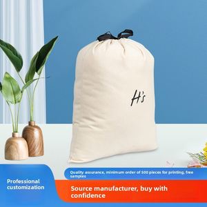 Pochette personnalisée en toile avec cordon de serrage pour accessoires de mode, emballage de rouges à lèvres et bijoux, vente en gros, MOQ 200 pièces, directement de l'usine - Product Image 2