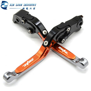 适用于Duke125 Duke200 Duke250 Duke390 RC125 RC200 RC390摩托车刹车离合器拉杆 CNC铝制可伸缩可调节拉杆 - Product Image 2
