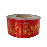 Rouleau de film d'emballage en sachet translucide, résistant à l'humidité, préservatifs en cristal pour hommes, modèle souple pour usage médical