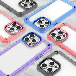 Per <span class=keywords><strong>iPhone</strong></span> 14 Pro Max quattro angoli Anti caduta custodia del telefono per <span class=keywords><strong>iPhone</strong></span> 15 Plus 13 <span class=keywords><strong>12</strong></span> 11 PC trasparente TPU protezione antiurto paraurti - Product Image 2