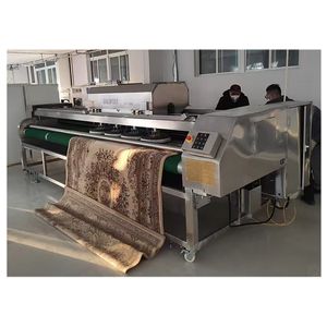 Machine industrielle automatique de nettoyage de tapis/tapis-surface commerciale de convoyeur de mètres de rondelle de tapis - Product Image 5