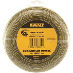 Hilo para desbrozadora Dewalt de 2 mm x 68,6 m para DCM561P1 DCM561PB, resistencia garantizada - Product Image 1