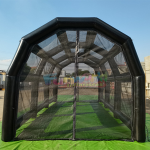Structure gonflable interactive de baseball pour extérieur, de qualité professionnelle, avec tunnel de frappe et arène de lancer, pour fêtes foraines - Product Image 5