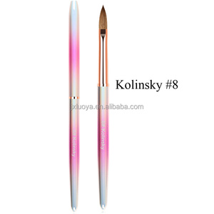 <span class=keywords><strong>Mejor</strong></span> <span class=keywords><strong>Pincel</strong></span> Profesional Kolinsky <span class=keywords><strong>para</strong></span> <span class=keywords><strong>Uñas</strong></span> Acrílicas y Nail Art Kit de Pinceles Acrílicos Rosados <span class=keywords><strong>para</strong></span> Uso Cosmético - Product Image 5