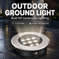 Lampe LED encastrée pour extérieur, jardin, paysage, éclairage de sol, AC85-265V, IP68, étanche, encastrée, pour marches, encastrée dans le sol, lampe de terrasse