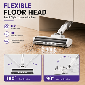 A02 150W Powerful <b>Portable</b> Wireless Aspirateur Cordless <b>Vacuum</b> Cleaner Stick Design for Carpet Sofa Dry Function for Hotels - Product Image 5
