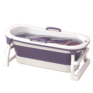 <span class=keywords><strong>Baignoire</strong></span> en plastique pour adultes avec couvercle, <span class=keywords><strong>pliable</strong></span>, écologique, grande <span class=keywords><strong>baignoire</strong></span> de <span class=keywords><strong>douche</strong></span> intérieure - Product Image 1