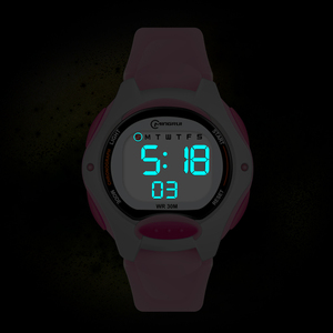 Reloj Digital para Niñas <span class=keywords><strong>Mingrui</strong></span> 2025, Deportivo, de Lujo, Resistente al Agua, Cronógrafo, con Pantalla Moderna, Venta al Por Mayor Personalizada - Product Image 4