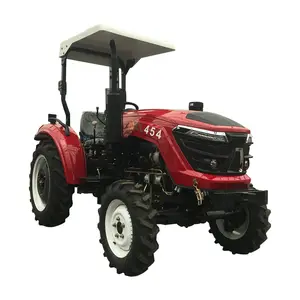 2021高品质轮式农用拖拉机4*4拖拉机农业30hp 35hp 40hp 45hp迷你拖拉机