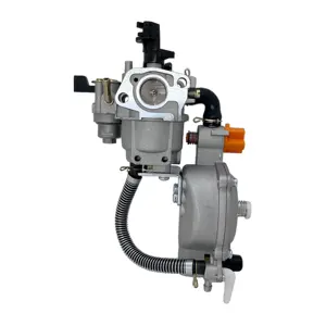 Carburateur à gaz GPL pour GX160 GX200 GX390 GX420 168F 170F 188F 190F 3KW 5KW GPL 188 Carburateur à double pompe à eau GPL 168