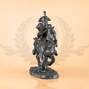 New Design Antique Metal Napoleon Sergeant <strong>Soldiers</strong> Sculptures for Souvenir - Product Image 3