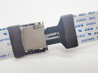 Câble flexible de longueur personnalisée pour la fente de carte mémoire Micro SD à Micro SD étendre la connexion de l'adaptateur de câble flexible