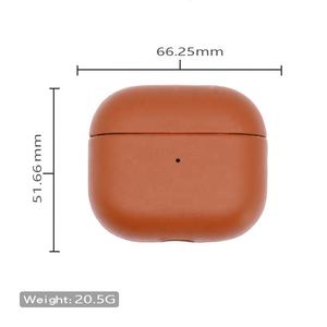 Funda protectora para <span class=keywords><strong>airpods</strong></span> 3, primera capa, <span class=keywords><strong>de</strong></span> cuero vacuno, a prueba <span class=keywords><strong>de</strong></span> golpes, Original, venta al por mayor - Product Image 6