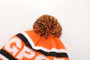 Unisex Jacquard and Embroidery Knitted <b>Hats</b> <b>for</b> Adults Letters Design Common Fabric - Product Image 4