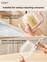 Brosse de nettoyage pour biberons Babytop OEM, portable, détachable, pour tétines, de la naissance à 3 ans, ensemble d'outils