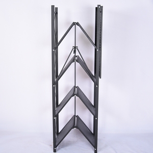 Estantes plegables de almacenamiento <span class=keywords><strong>para</strong></span> el hogar, estantes de <span class=keywords><strong>cocina</strong></span> de metal de 5 niveles, precio barato y muestra gratis - Product Image 3