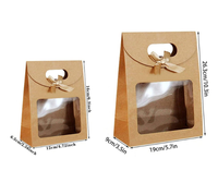 Sac d'emballage alimentaire thermoscellé mat, personnalisable, pratique et résistant aux déchirures, pour pâtisseries et gâteaux de neige