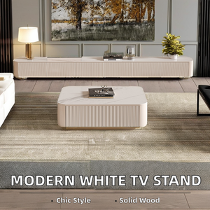 <span class=keywords><strong>Meuble</strong></span> <span class=keywords><strong>TV</strong></span> blanc moderne de luxe <span class=keywords><strong>Meuble</strong></span> <span class=keywords><strong>TV</strong></span> en bois de haute qualité pour la maison et l'hôtel Direct usine chinoise pour les meubles de salon - Product Image 2