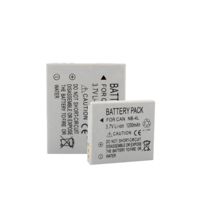 New Digital Camera Battery 1200mah 3.7 V NB-4L NB4L for Canon Digital IXUS 100 110 30 IS IXY 10 SD300 Smart Li-ion Battery Pack