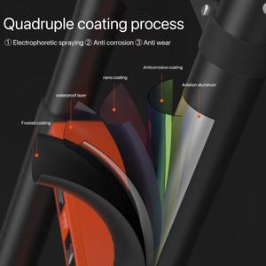 سلم ألومنيوم تلسكوبي قابل للطي بـ 6 درجات حديث التصميم بسعة تحمل 150 كجم وتصميم مُسمك للاستخدامات الهندسية متعددة الوظائف - Product Image 4