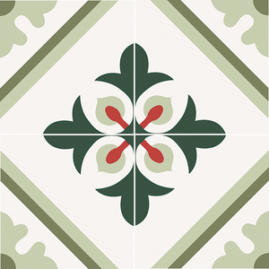 <span class=keywords><strong>Peinture</strong></span> à la main décorative 200X200 carreaux <span class=keywords><strong>de</strong></span> céramique en ciment encaustique pour mur et sol - Product Image 2