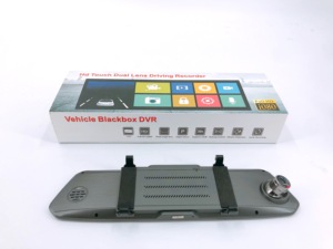 1080p Full HD auto dddvr Dashcam a doppia lente per veicolo Blackbox Touch Screen con obiettivo grandangolare di 170 gradi - Product Image 2