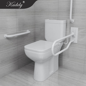 Baño Inodoros altos de cerámica de dos piezas para discapacitados - Product Image 4