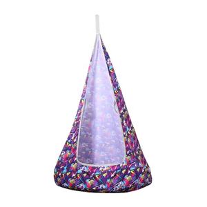 Gearup baby printing hammock swing <strong>hanging</strong> <strong>chair</strong> <strong>pod</strong> for children fabric support oem customized - Product Image 1