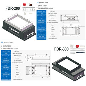 โต๊ะหุ่นยนต์3แกนระบบป้อนอาหารแบบหมุน FDR ยืดหยุ่นได้เกรดอุตสาหกรรม - Product Image 5