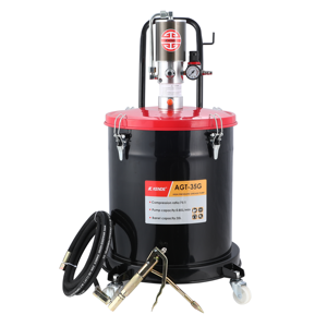 Kit de pompe à baril de <span class=keywords><strong>graisse</strong></span> <span class=keywords><strong>pneumatique</strong></span> haute pression 12L 20L 35L 40L Matériau en acier <span class=keywords><strong>pneumatique</strong></span> avec chariot et <span class=keywords><strong>pistolet</strong></span> à <span class=keywords><strong>graisse</strong></span> - Product Image 5