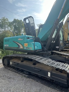 Excavadora usada de 20 toneladas de buena calidad, excavadora hidráulica pesada sobre orugas Kobelco SK 210 para Kobelco SK 210 - Product Image 2
