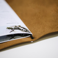 Porte-menus en cuir vintage, couvertures de menus pour restaurants, dossiers de menus pour cafés, bars, fournitures