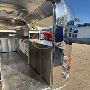 Carrello Mobile <span class=keywords><strong>per</strong></span> Alimenti in Acciaio Inossidabile a 4 Ruote, Design Resistente alla Ruggine - Carrello da Cucina Commerciale <span class=keywords><strong>per</strong></span> Catering e Fast Food, Ideale <span class=keywords><strong>per</strong></span> <span class=keywords><strong>Gelati</strong></span> - Product Image 3
