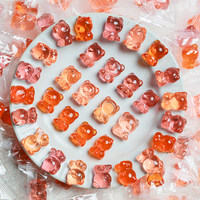 Bonbons gélifiés en forme d'ours, bonbons gélifiés au jus de pastèque, bonbons gélifiés d'apparence de haute qualité